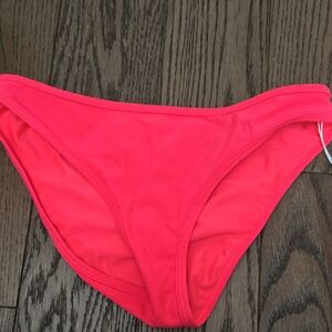 Neon Pink Bikini Bottom - Women's Classic Swim Brief